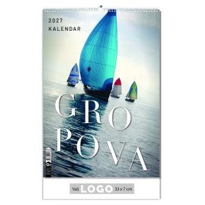 Kalendar zidni Gropovi